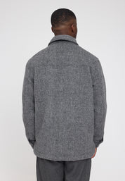 Vegan Wool Jacket - Anthracite Mel