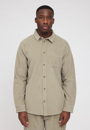 Pocket Corduroy Shirt - Light Kaki