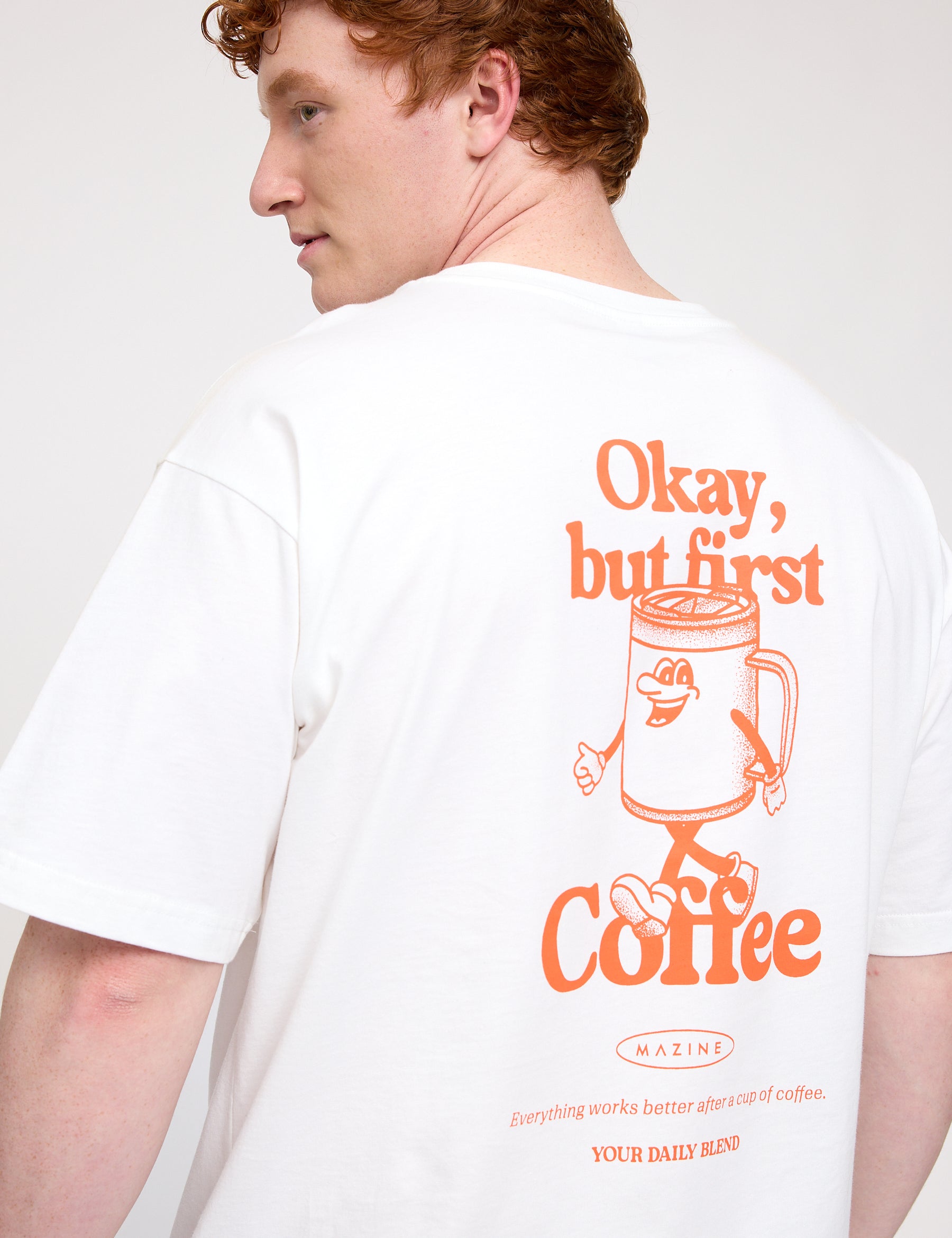 Back Print Theme T-Shirt