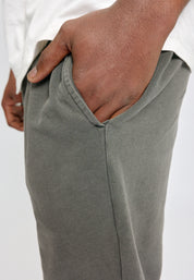 Genderless Natural Dye Sweat Pants - Natural Dye Anthracite