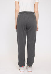 Genderless Natural Dye Sweat Pants - Natural Dye Anthracite