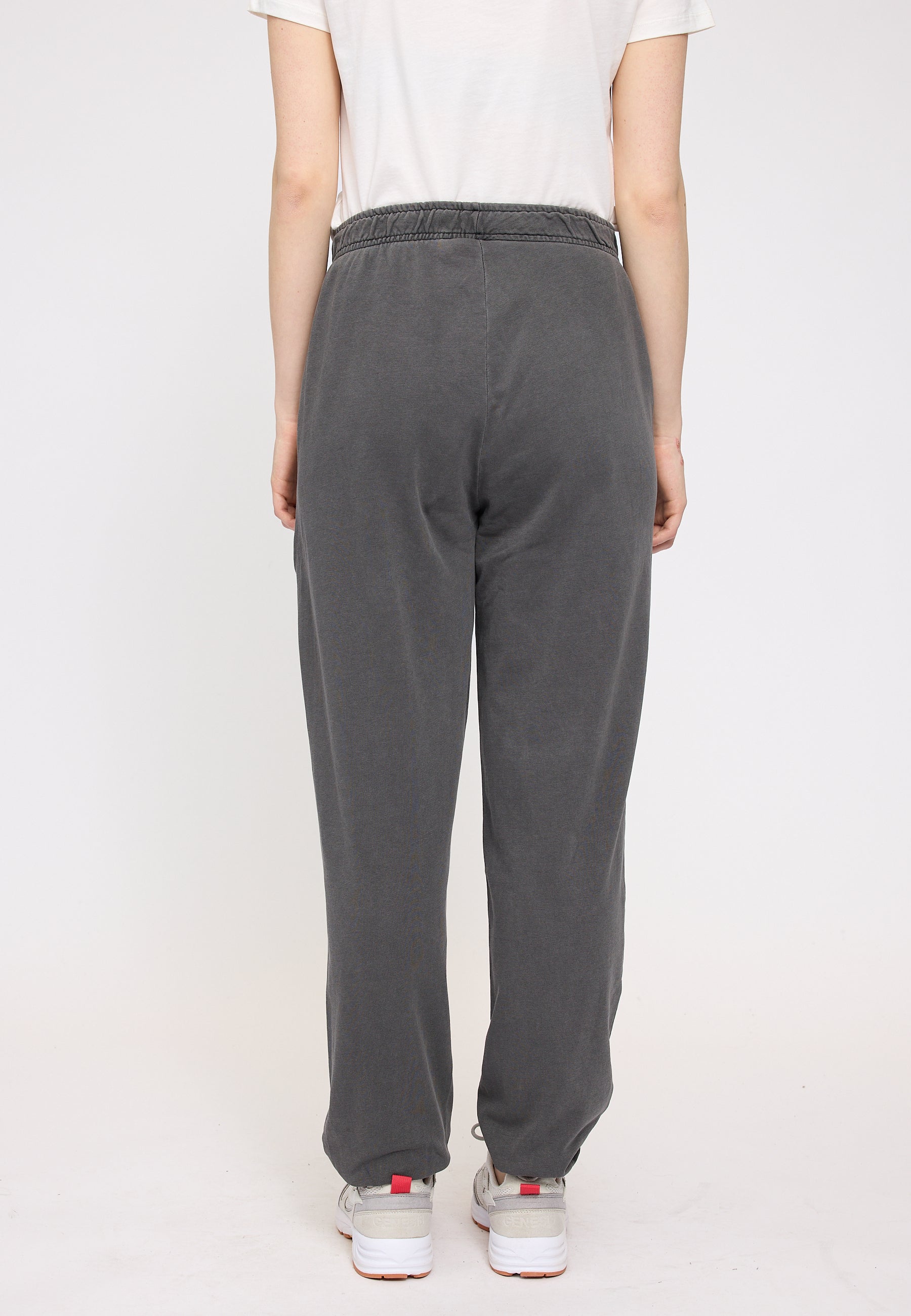 Genderless Natural Dye Sweat Pants - Natural Dye Anthracite