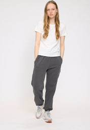 Genderless Natural Dye Sweat Pants - Natural Dye Anthracite