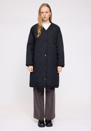 Light Padded Coat - Black