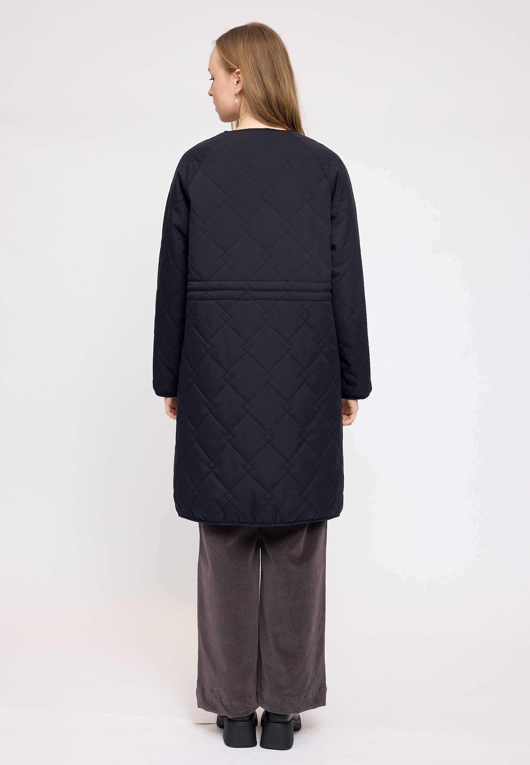 Light Padded Coat - Black