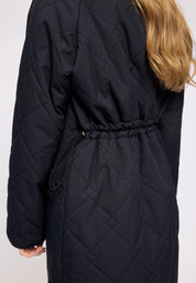 Light Padded Coat - Black