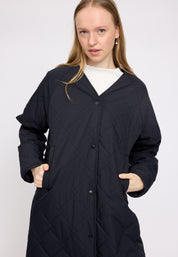 Light Padded Coat - Black