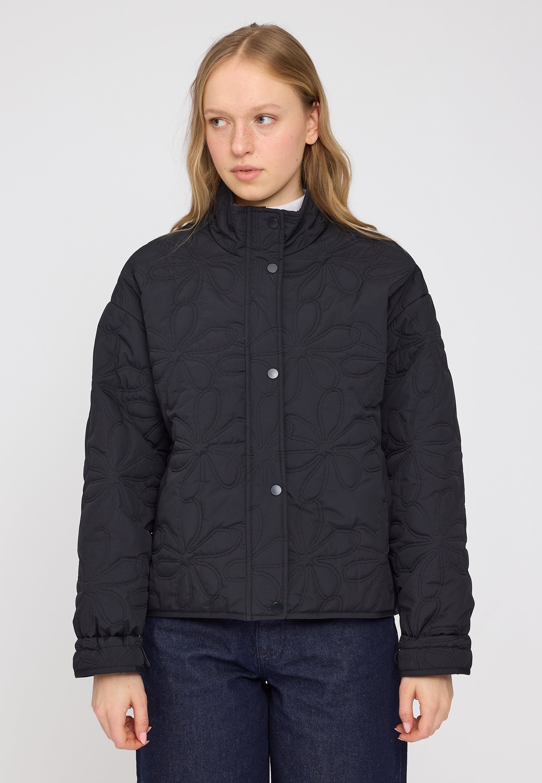 Floral Quilt Light Padded Jacket