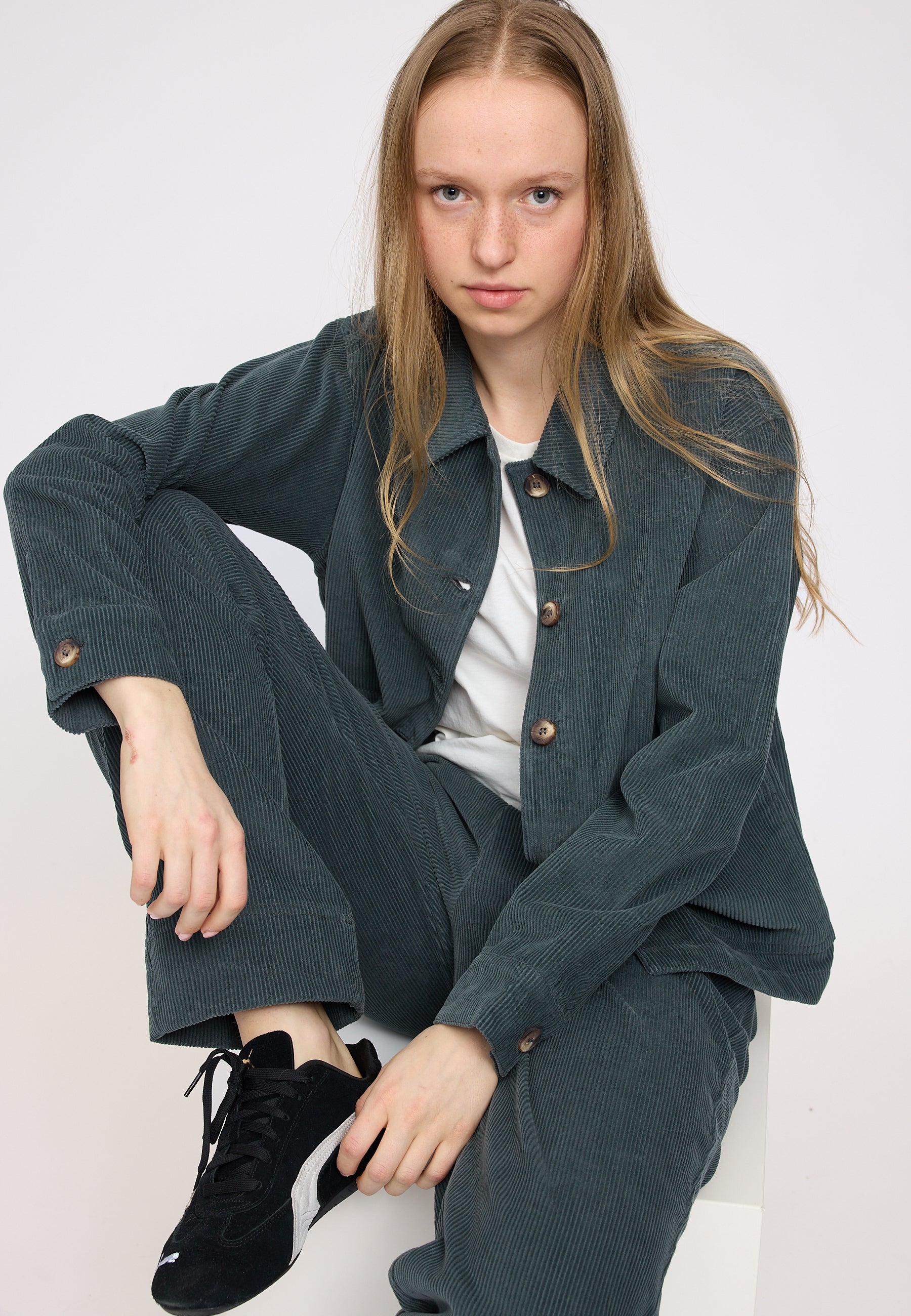 Corduroy Shacket - Bottle