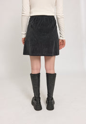 Corduroy Mini Skirt