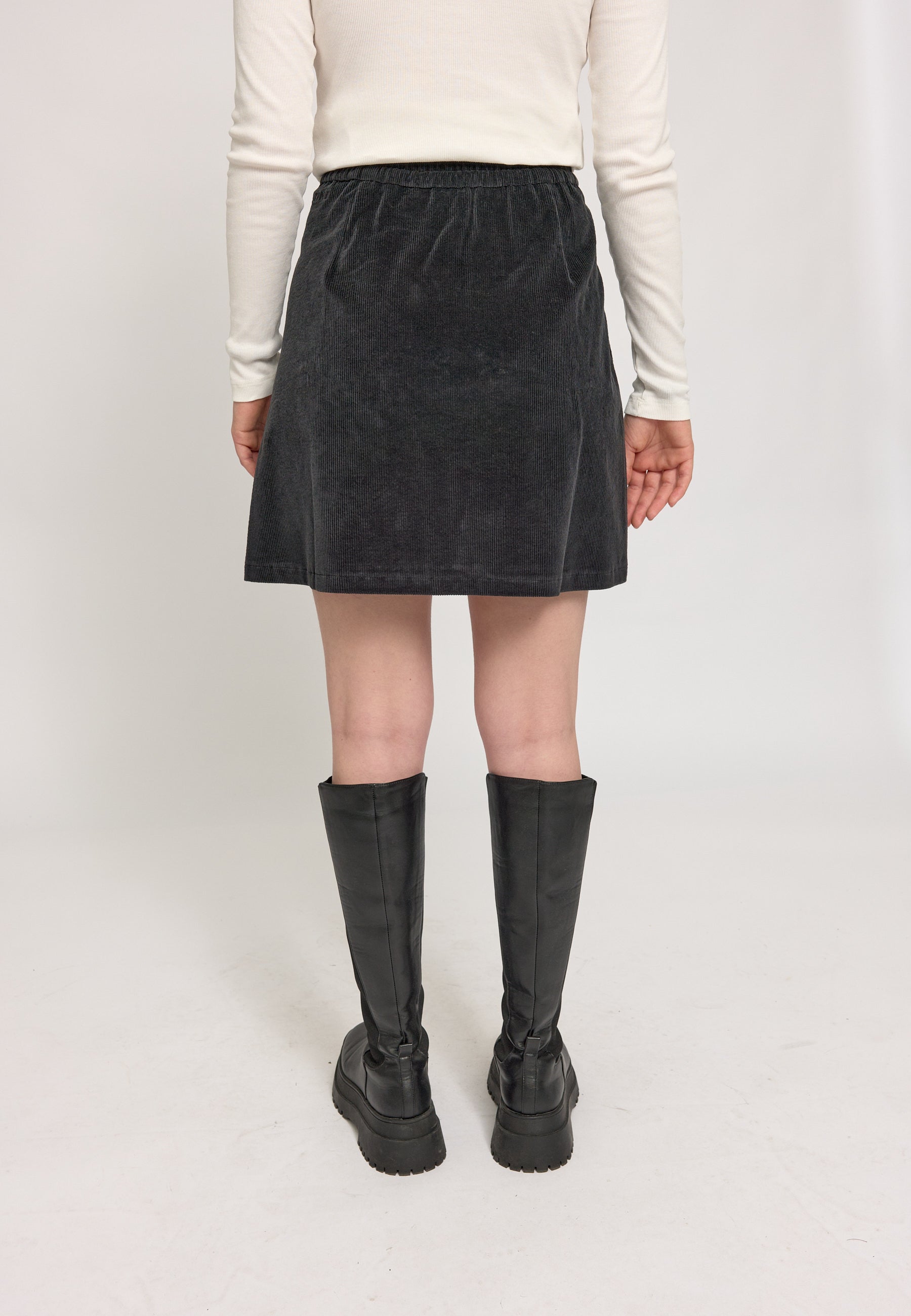 Corduroy Mini Skirt