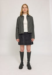 Corduroy Mini Skirt