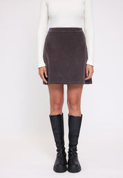 Corduroy Mini Skirt