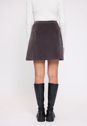 Corduroy Mini Skirt