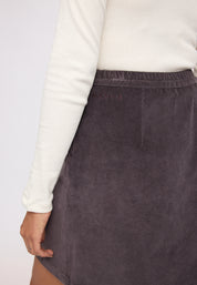 Corduroy Mini Skirt