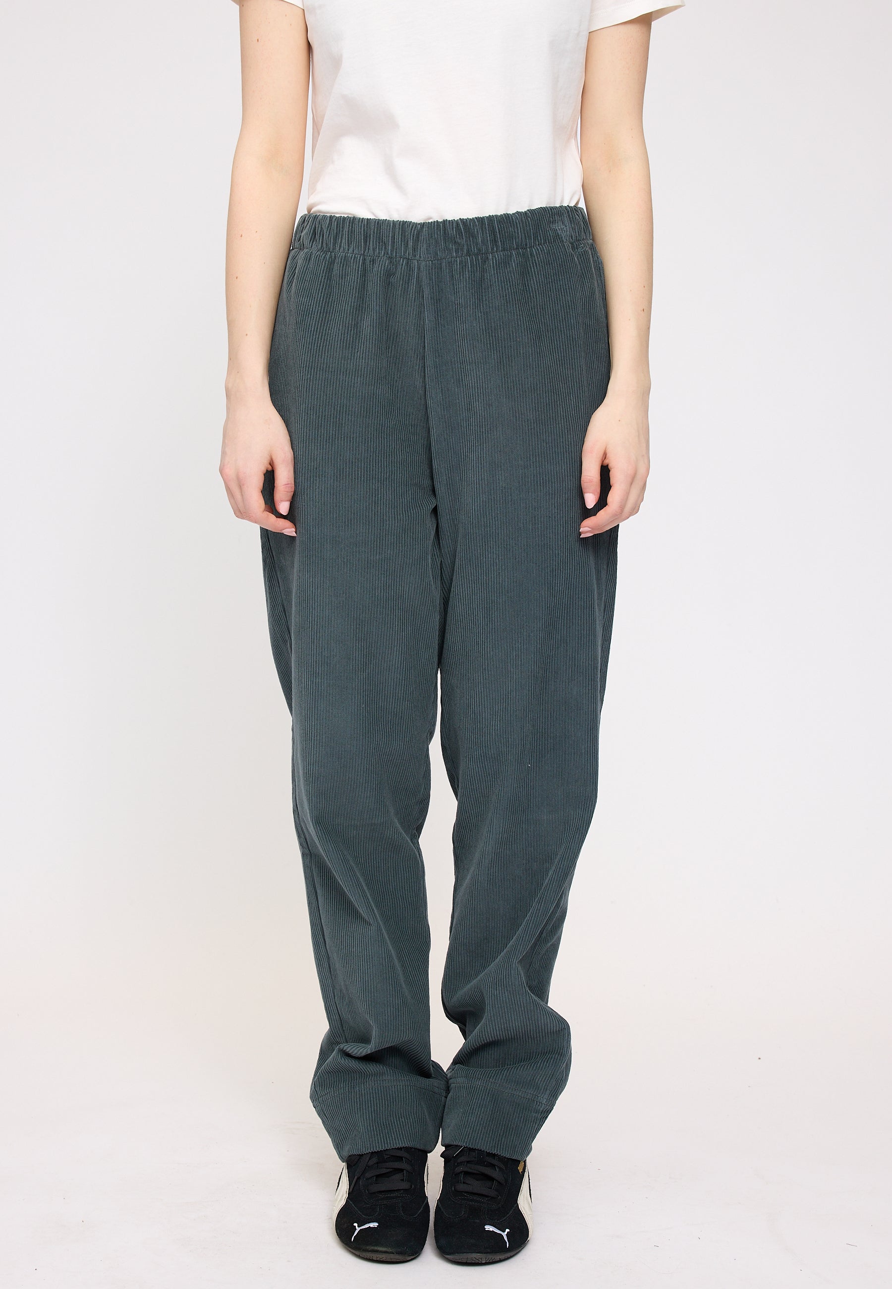 Pull On-Corduroy Pants - Bottle