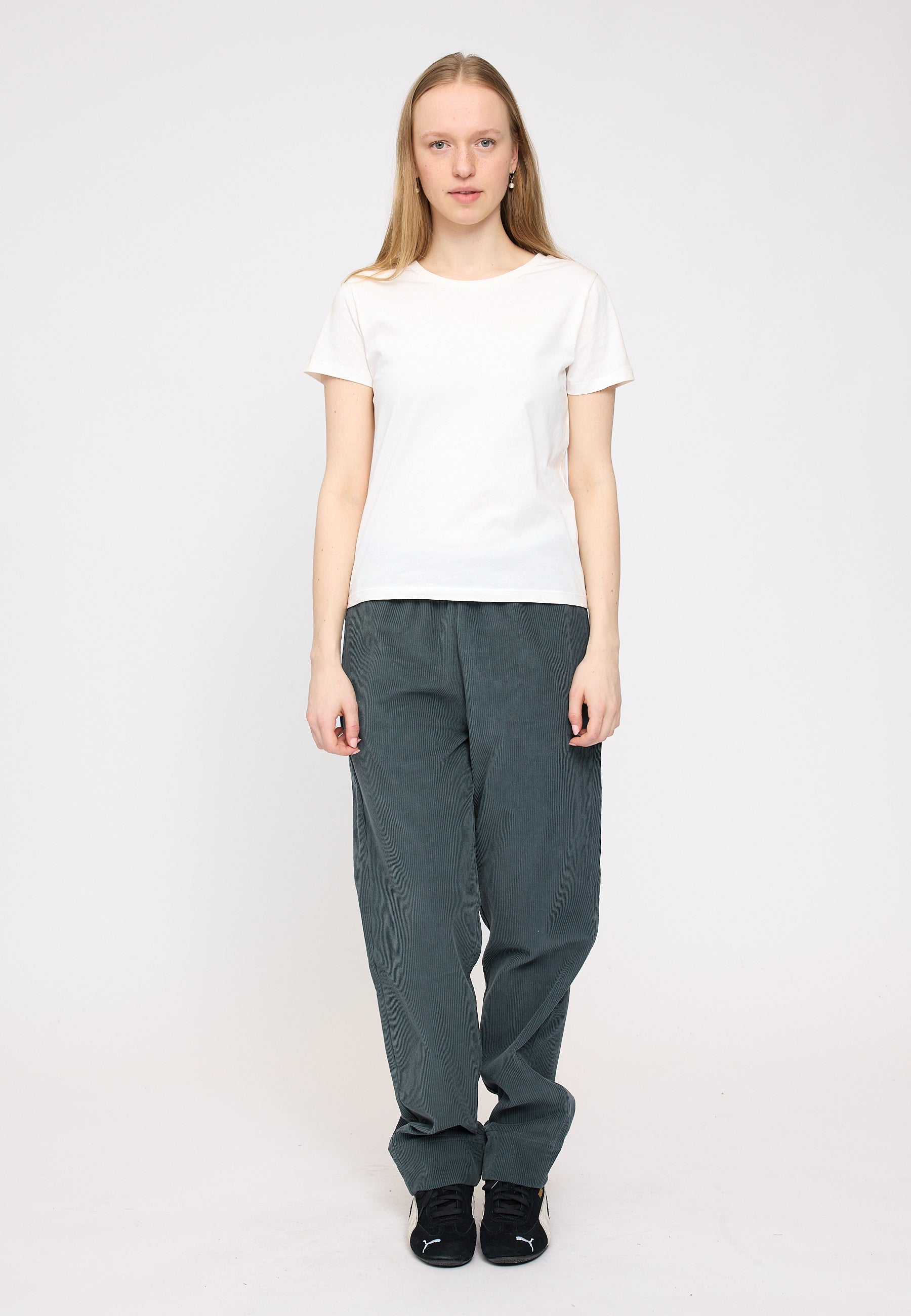Pull On-Corduroy Pants - Bottle