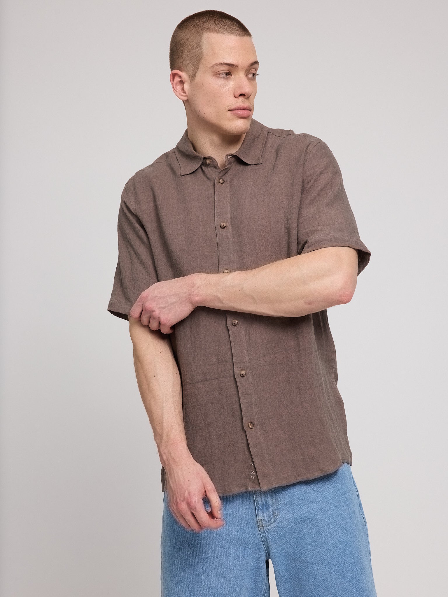 Shortsleeve Linen Shirt