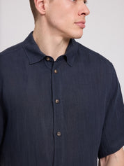 Shortsleeve Linen Shirt