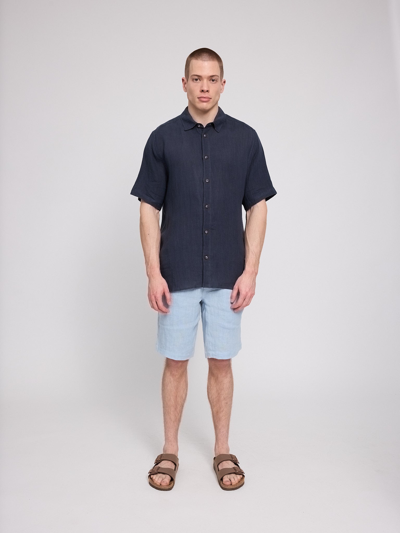 Shortsleeve Linen Shirt