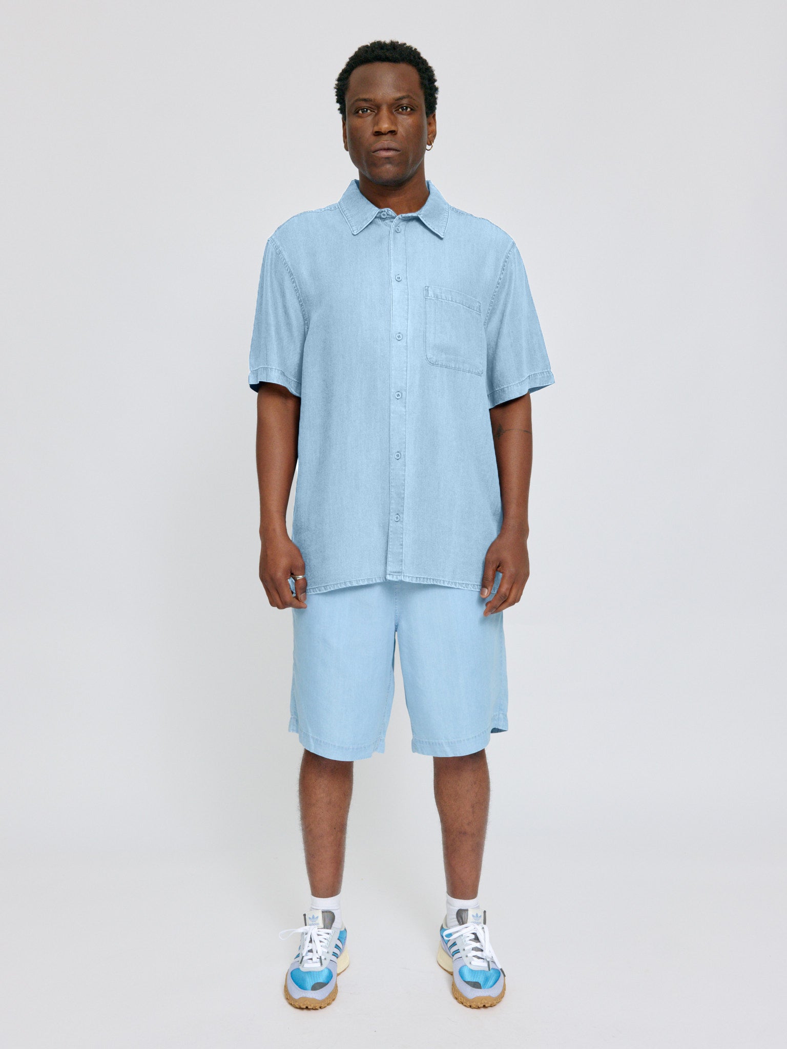 Shortsleeve Denim Shirt