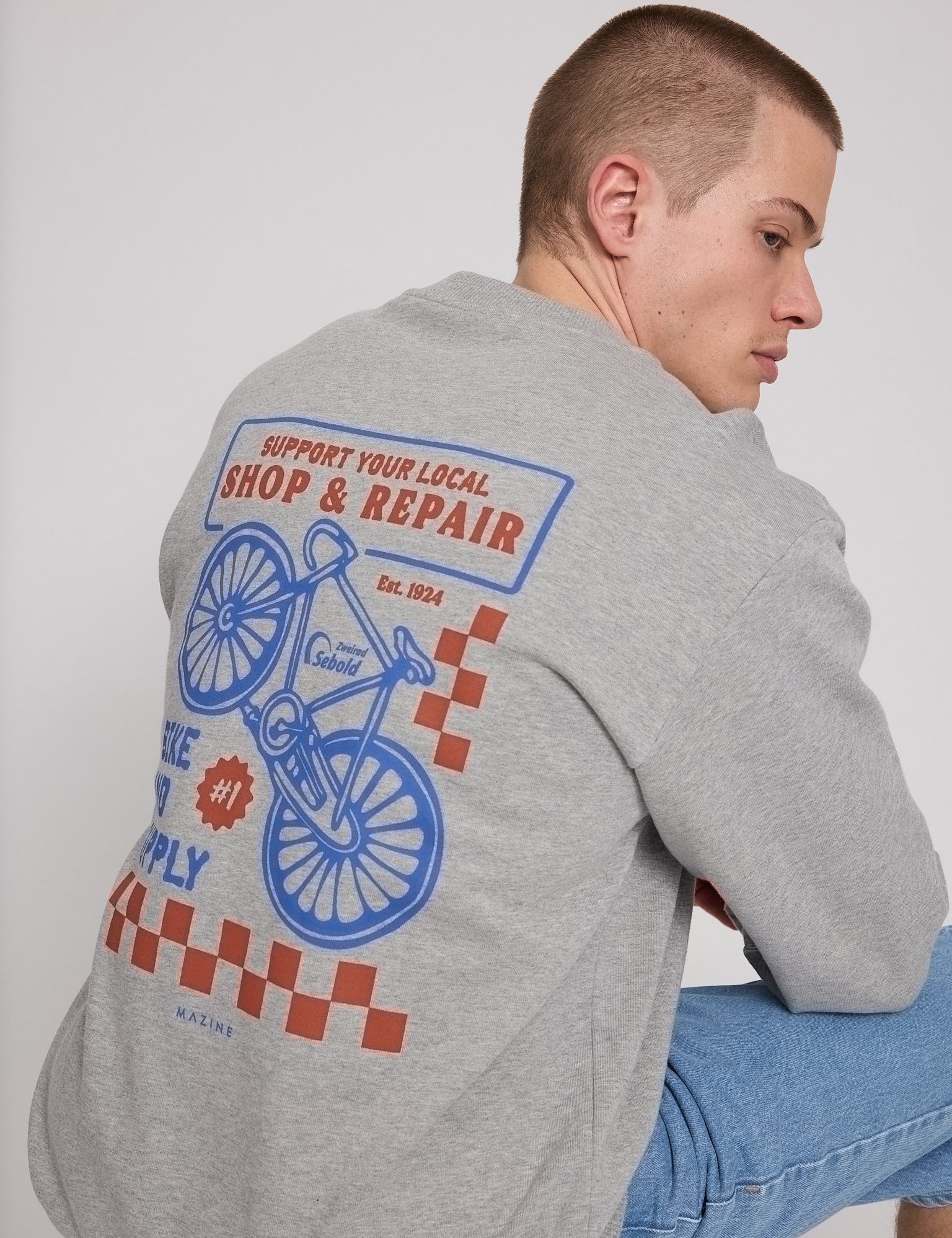 Back Print Sweatshirt