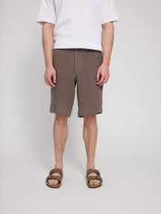 Regular Linen Shorts