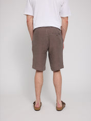 Regular Linen Shorts