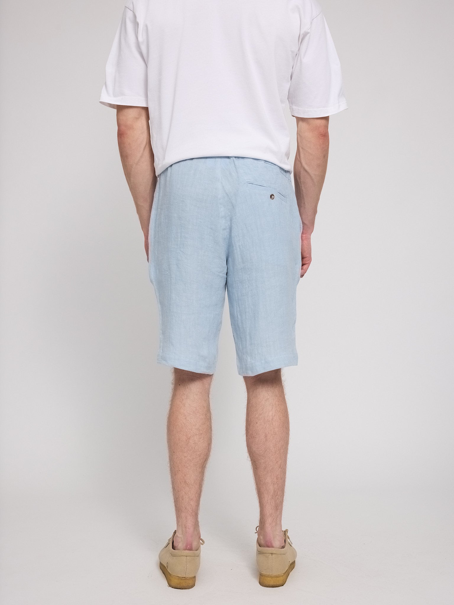 Regular Linen Shorts