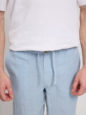 Regular Linen Shorts
