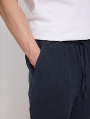 Linen Pull On Shorts