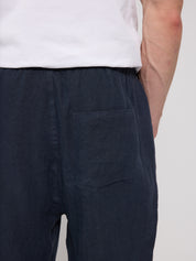 Linen Pull On Shorts
