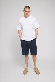 Linen Pull On Shorts