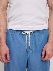 Denim Pull On Shorts