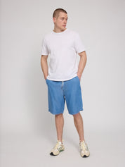 Denim Pull On Shorts