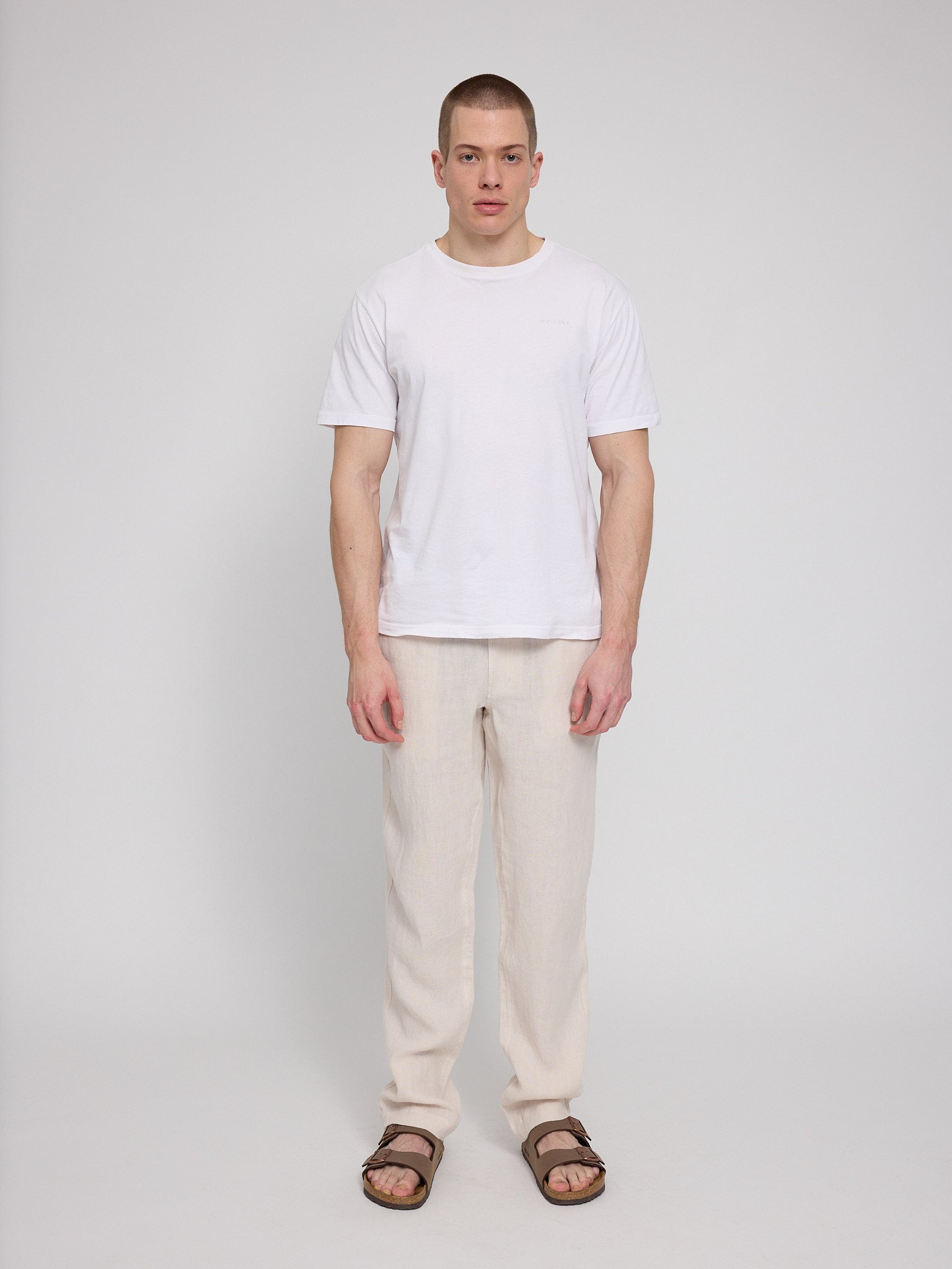 Regular Linen Pants