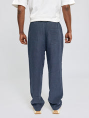 Linen Pull-on Pants