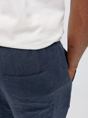 Linen Pull-on Pants