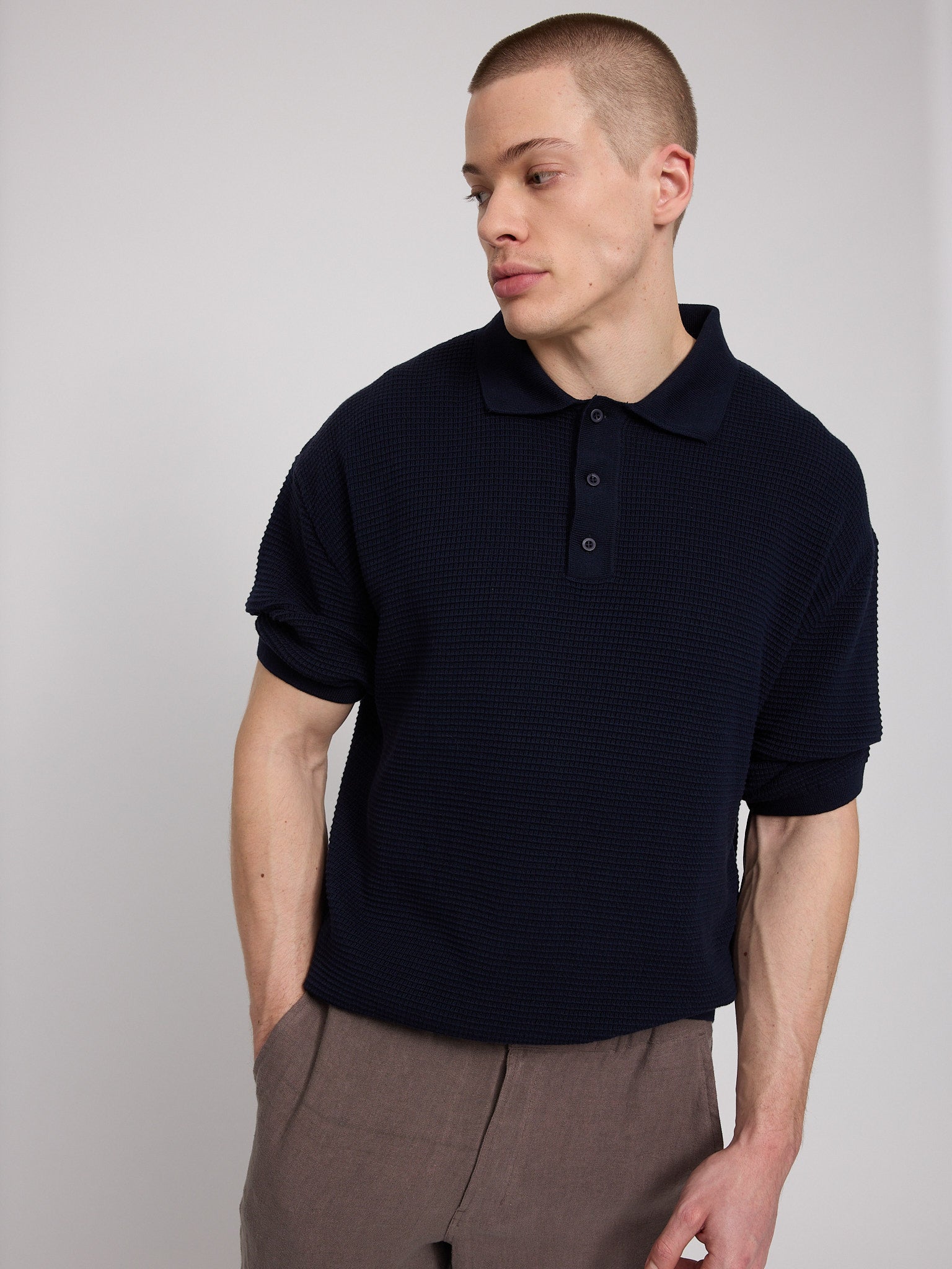 Knit Polo