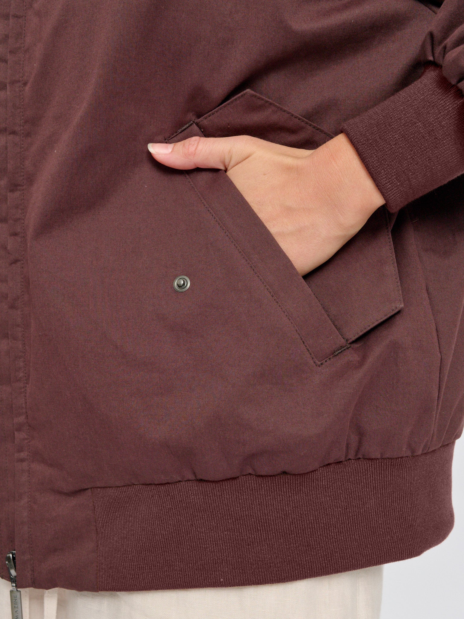 Loose Fit Cotton Bomber