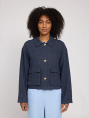 Short Linen Jacket (Damen)
