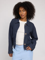 Short Linen Jacket (Damen)