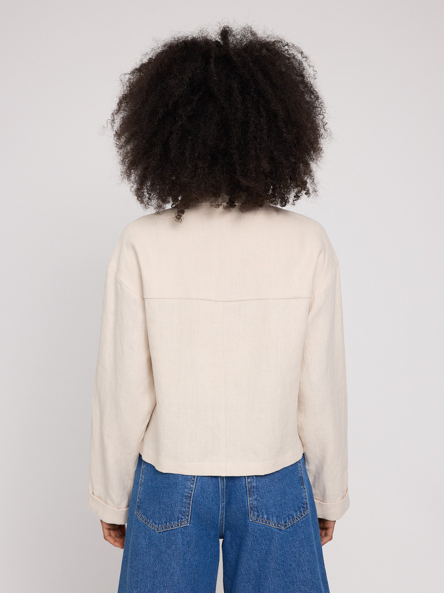 Short Linen Jacket (Damen)