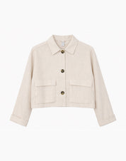 Short Linen Jacket (Damen)