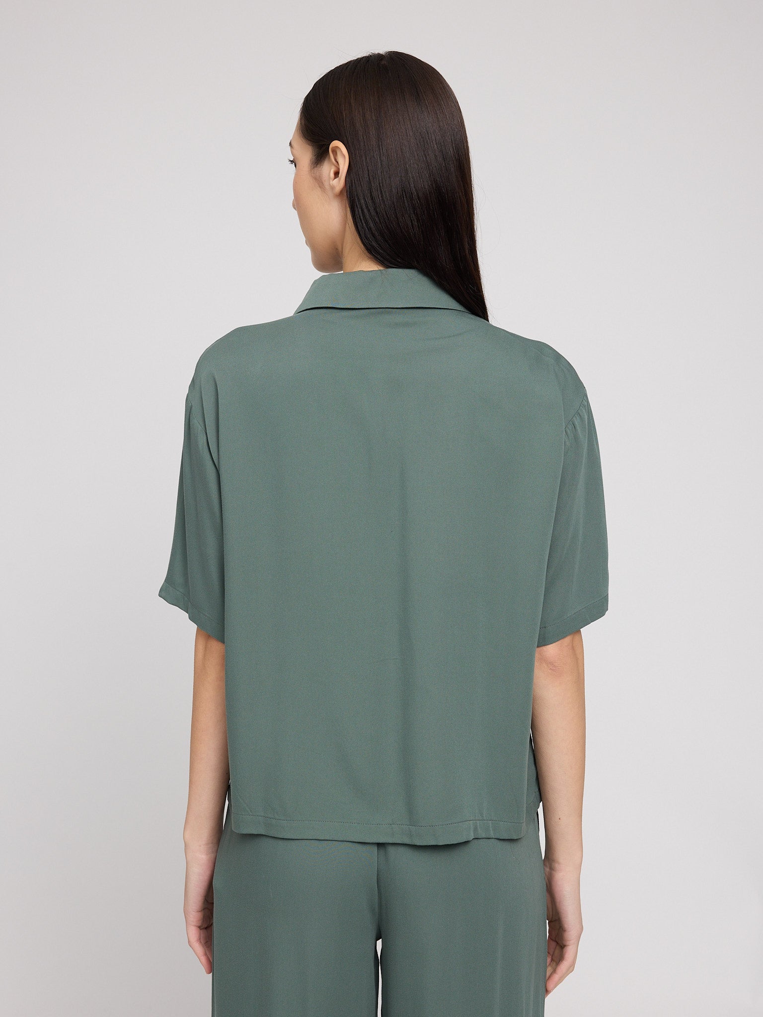 Short Sleeve Viscose Shirt