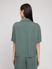 Short Sleeve Viscose Shirt