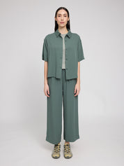 Short Sleeve Viscose Shirt