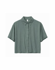 Short Sleeve Viscose Shirt
