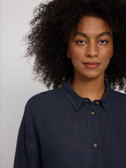 3/4 Sleeve Linen Shirt