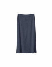 Linen Midi Skirt